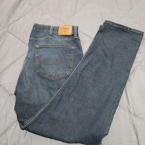 Denizen Levi's Jeans Men's 38x32 High Rise 232 Slim Straight Blue Denim Stretch